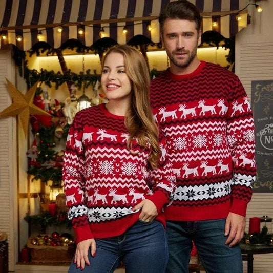 Christmas Matching Knit Sweaters