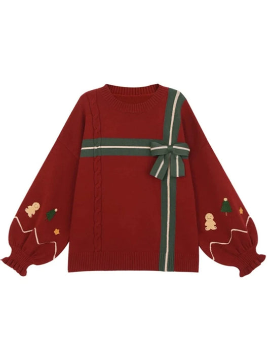 Korean Vintage Christmas Sweater