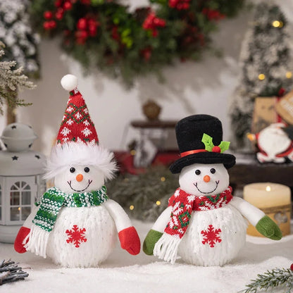 Christmas Glowing Snowman Doll Ornaments