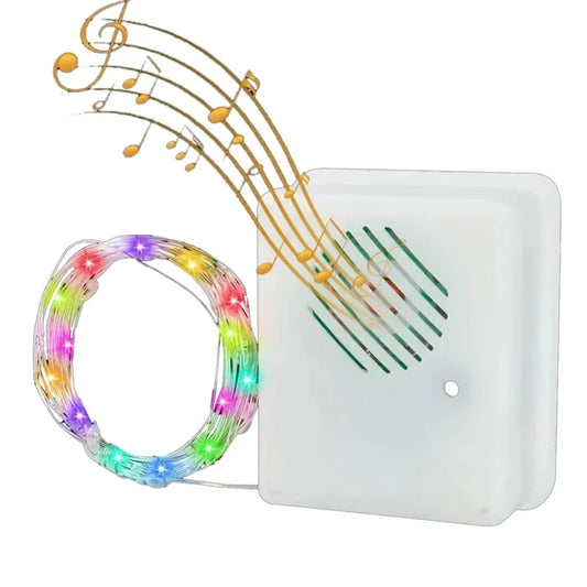 DIY Christmas Sound Sensor with LED String Lights