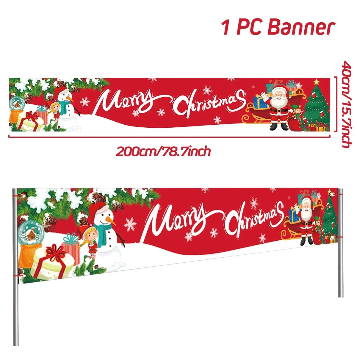 Christmas Outdoor Banner