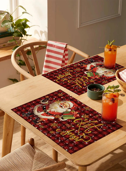 Christmas Snowflake Table Placemat