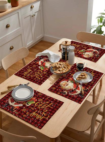 Christmas Snowflake Table Placemat