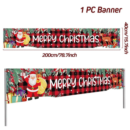 Christmas Outdoor Banner