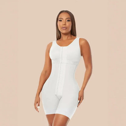 Women's Chest-Packed Body Shaper Postpartum Fajas Colombianas